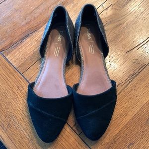Toms D’Orsay flats